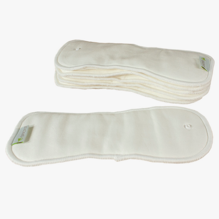 OsoCozy Bamboo Cotton Snap-in Diaper Inserts (6 Pack)