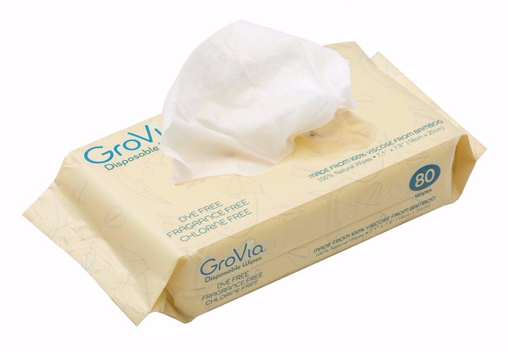 New - GroVia Disposable Wipes