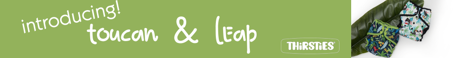 Leap & Toucan New Spring Prints From Thirsties Cloth Diapers