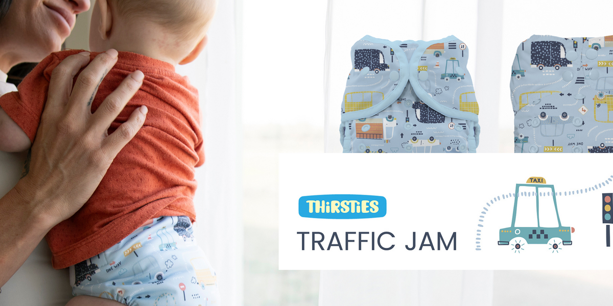 Thirsties New Release: Traffic Jam — Cloth Diaper Kids