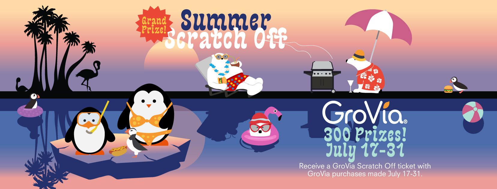 GroVia Scratch Off Event Starts July 17