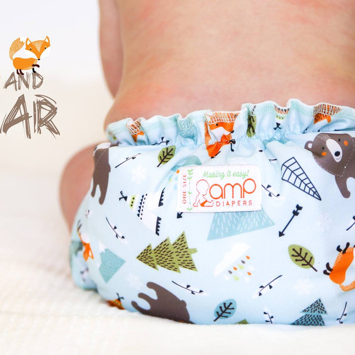 The Fox and the Bear - AMP Diapers New Print Release