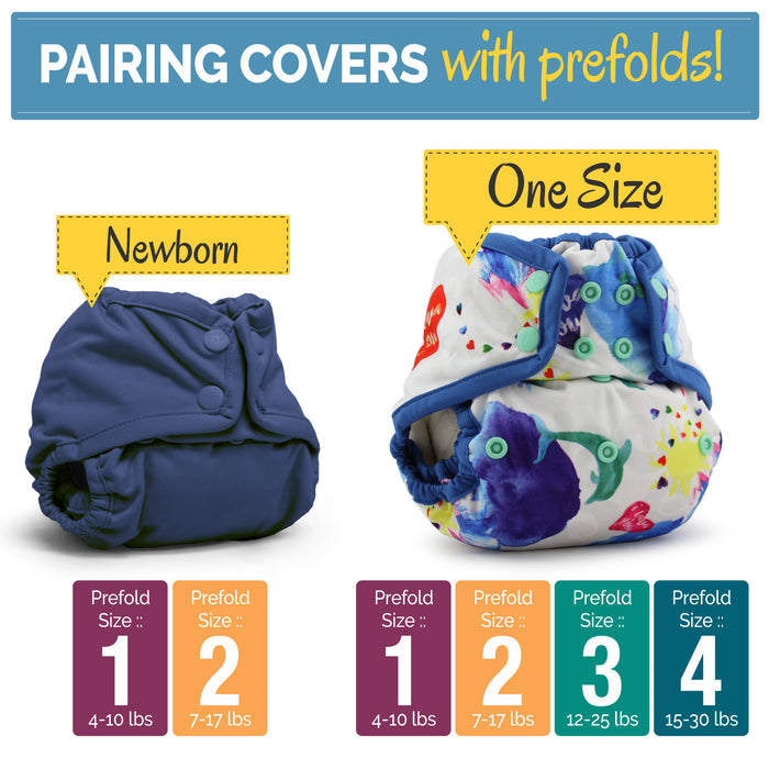 Kanga Care - Bamboo Prefolds (6/Pack)
