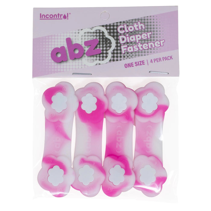 OsoCozy ABZ Cloth Diaper Fasteners - 4 Pack