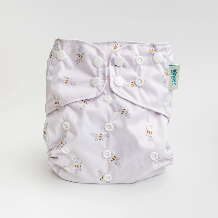 Kinder Pocket Cloth Diaper With Bamboo Insert (7-60lbs)