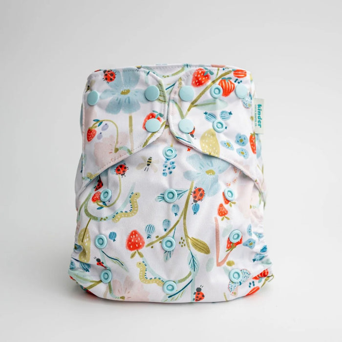 Kinder Pocket Cloth Diaper With Bamboo Insert (7-60lbs)