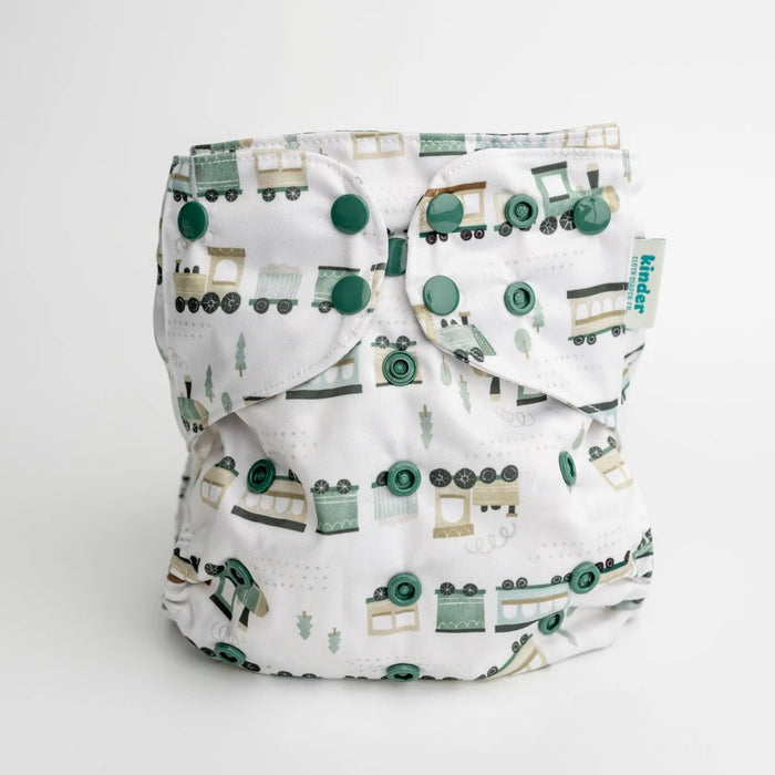 Kinder Pocket Cloth Diaper With Bamboo Insert (7-60lbs)