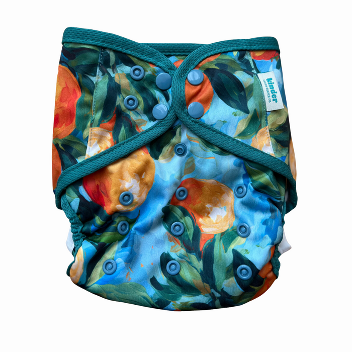 Kinder Reusable Cloth Diaper Cover (Insert Included)