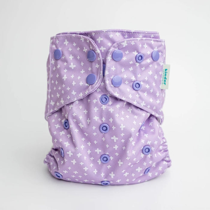 Kinder Pocket Cloth Diaper With Bamboo Insert (7-60lbs)