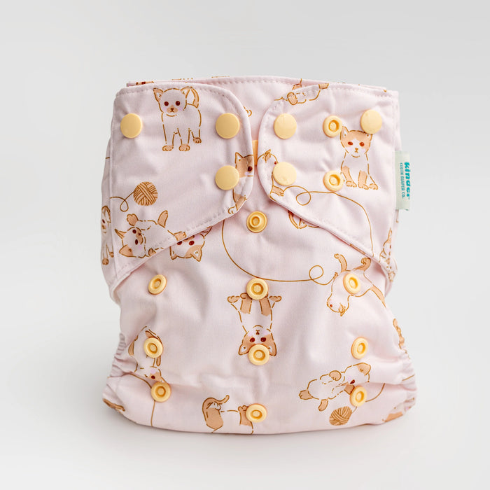 Kinder Pocket Cloth Diaper With Bamboo Insert (7-60lbs)