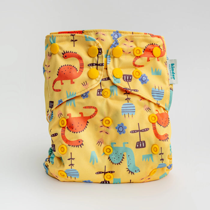 Kinder Pocket Cloth Diaper With Bamboo Insert (7-60lbs)