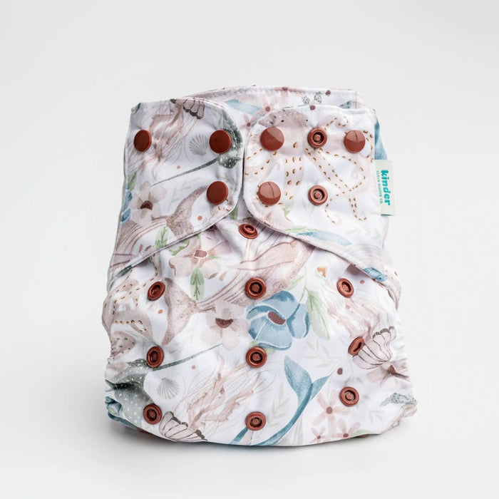 Kinder Pocket Cloth Diaper With Bamboo Insert (7-60lbs)