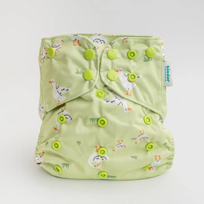 Kinder Pocket Cloth Diaper With Bamboo Insert (7-60lbs)