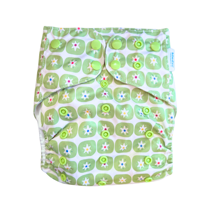 Kinder Pocket Cloth Diaper With Bamboo Insert (7-60lbs)