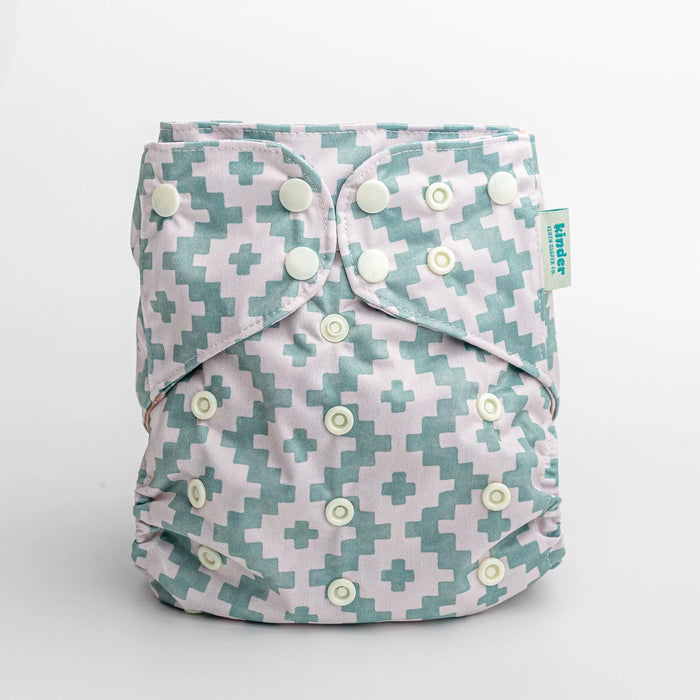 Kinder Pocket Cloth Diaper With Bamboo Insert (7-60lbs)