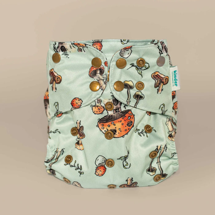 Kinder Pocket Cloth Diaper With Bamboo Insert (7-60lbs)