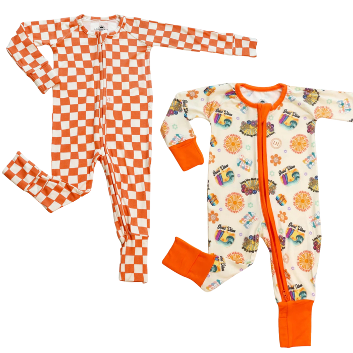 Lighthouse Kids Co. - Premium Bamboo Baby Pajamas - 2 Pack