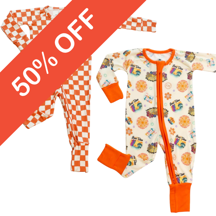 Lighthouse Kids Co. - Premium Bamboo Baby Pajamas - 2 Pack