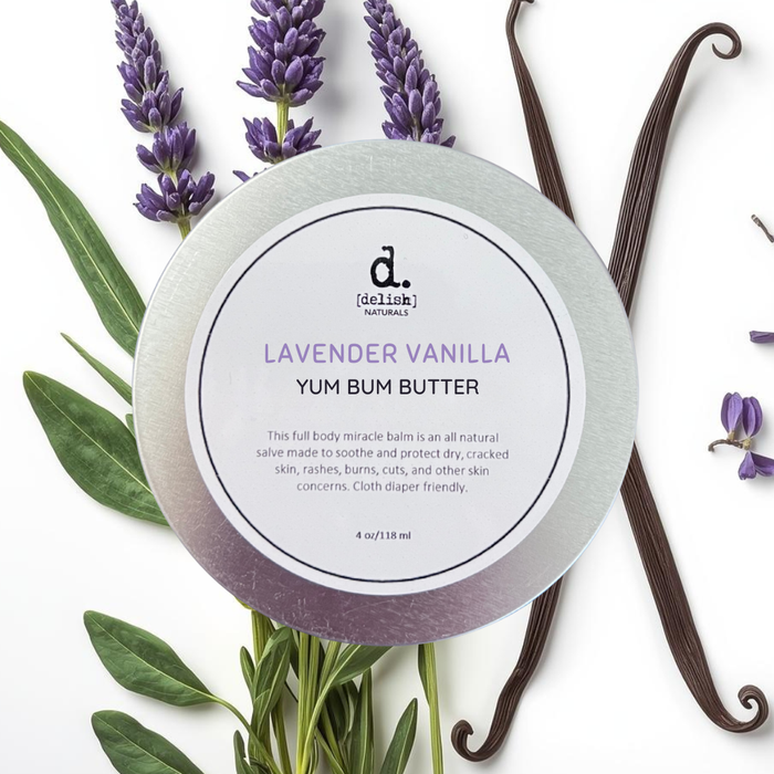 Delish Yum Bum Butter (4oz Full Size Tin)