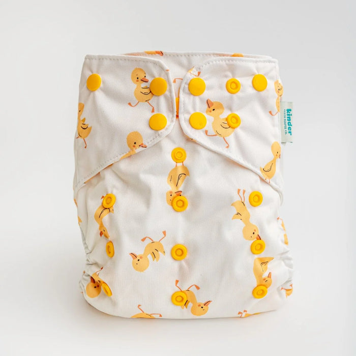 Kinder Pocket Cloth Diaper With Bamboo Insert (7-60lbs)