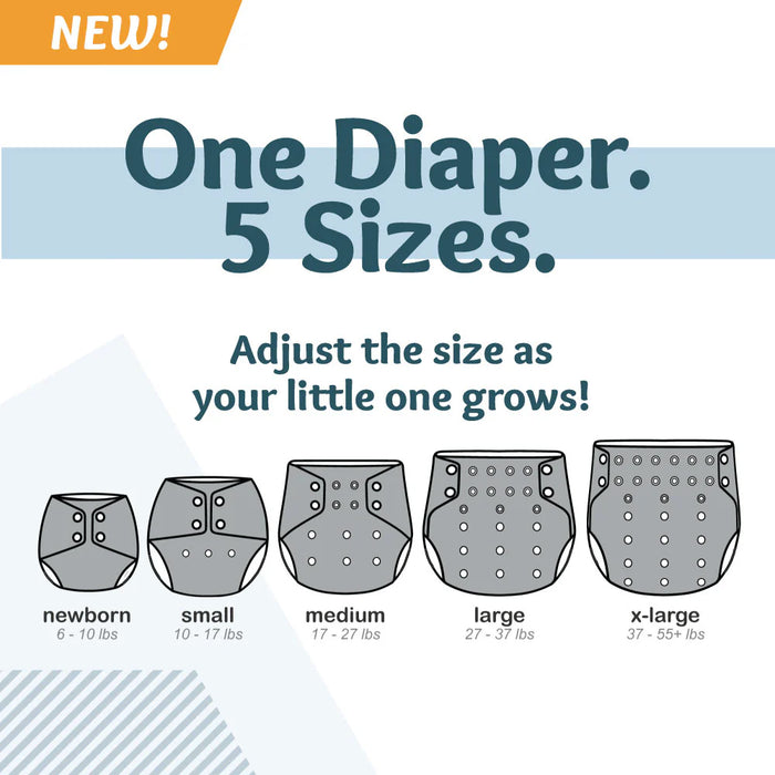 Rumparooz AWJ G3 One Size Pocket Cloth Diaper