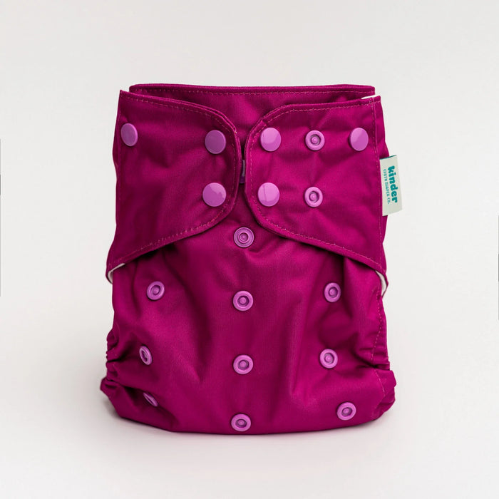 Kinder Pocket Cloth Diaper With Bamboo Insert (7-60lbs)