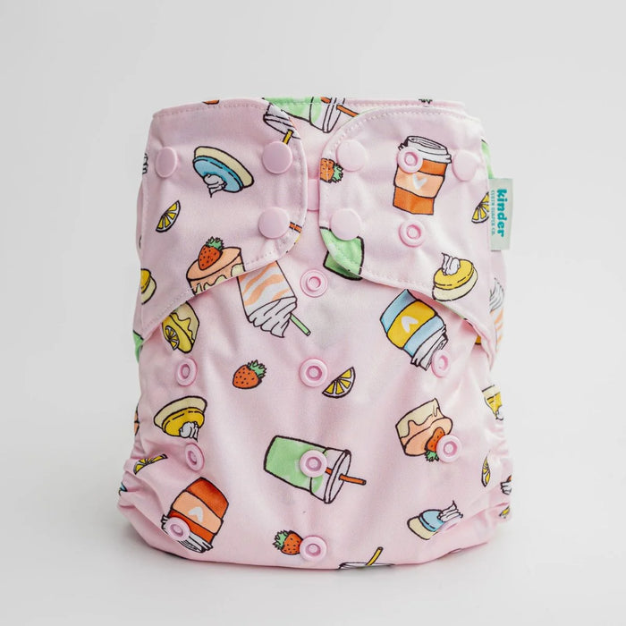 Kinder Pocket Cloth Diaper With Bamboo Insert (7-60lbs)