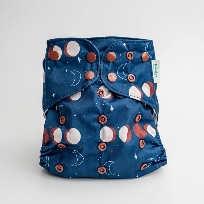 Kinder Pocket Cloth Diaper With Bamboo Insert (7-60lbs)