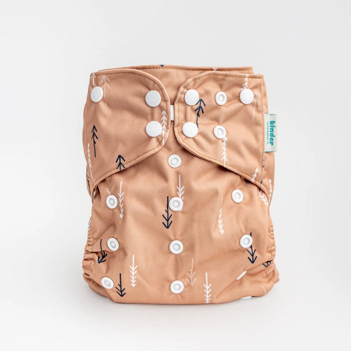 Kinder Pocket Cloth Diaper With Bamboo Insert (7-60lbs)