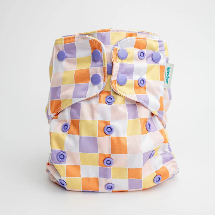 Kinder Pocket Cloth Diaper With Bamboo Insert (7-60lbs)