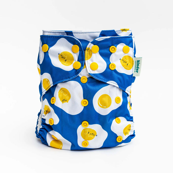 Kinder Pocket Cloth Diaper With Bamboo Insert (7-60lbs)