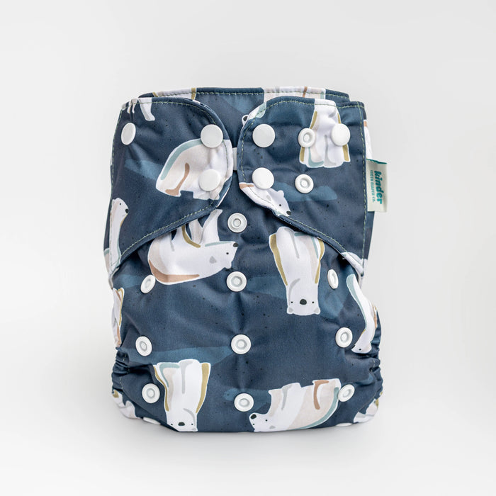 Kinder Pocket Cloth Diaper With Bamboo Insert (7-60lbs)