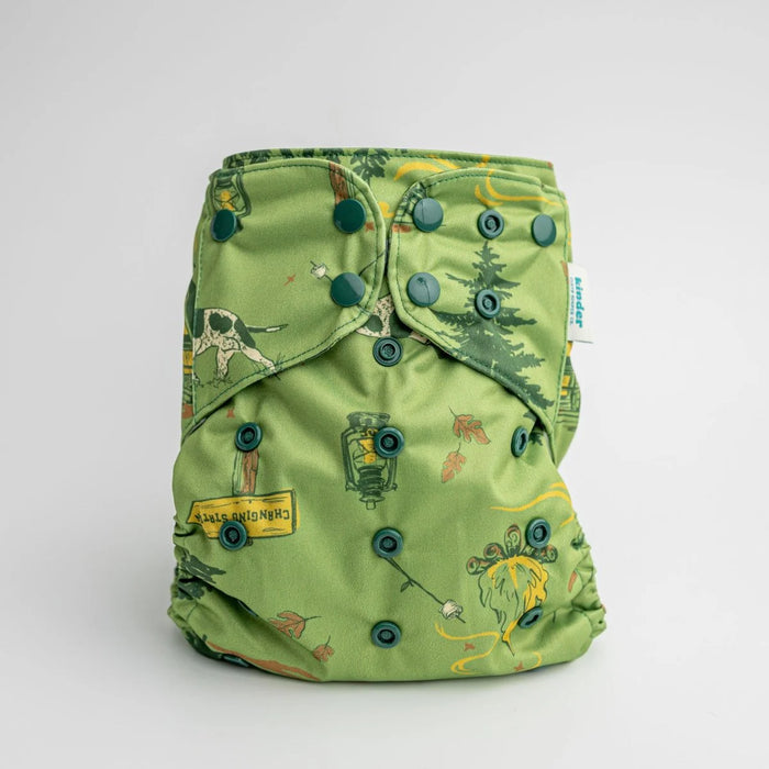 Kinder Pocket Cloth Diaper With Bamboo Insert (7-60lbs)