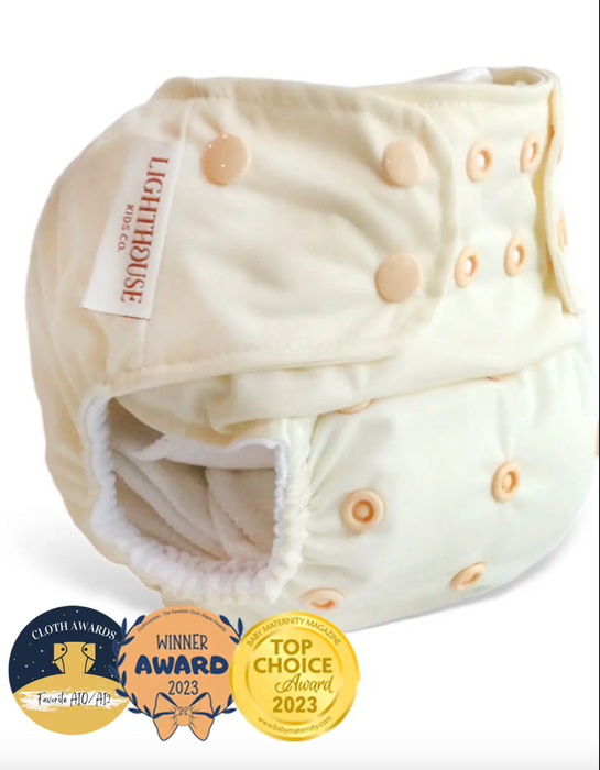 Lighthouse Kids Co. - Supreme Size 2 AIO Diapers (15-50lbs)