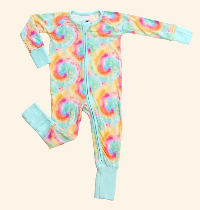 Lighthouse Kids Co. - Bamboo Baby Pajamas - Double Zipper - Longies