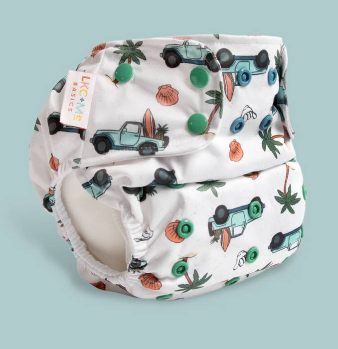 LKC + Me One Size Pocket Diaper With AWJ (7-55lbs)