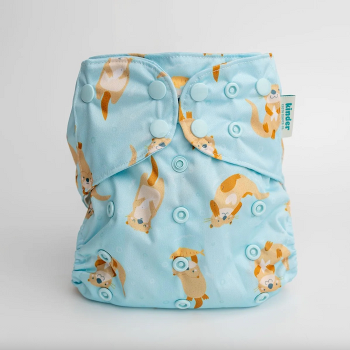 Kinder Pocket Cloth Diaper With Bamboo Insert (7-60lbs)