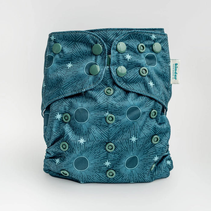 Kinder Pocket Cloth Diaper With Bamboo Insert (7-60lbs)