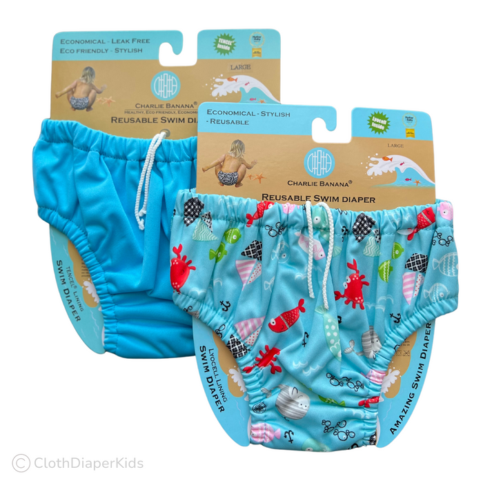 Charlie Banana Swim Diapers (Drawstring Waist) — Cloth Diaper Kids