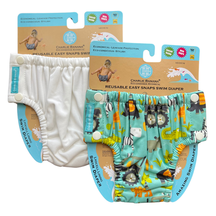 Charlie Banana Swim Diapers (Hip Snaps) — Cloth Diaper Kids