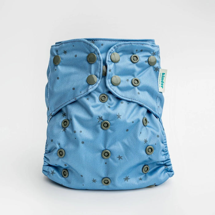 Kinder Pocket Cloth Diaper With Bamboo Insert (7-60lbs)