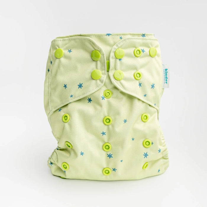 Kinder Pocket Cloth Diaper With Bamboo Insert (7-60lbs)