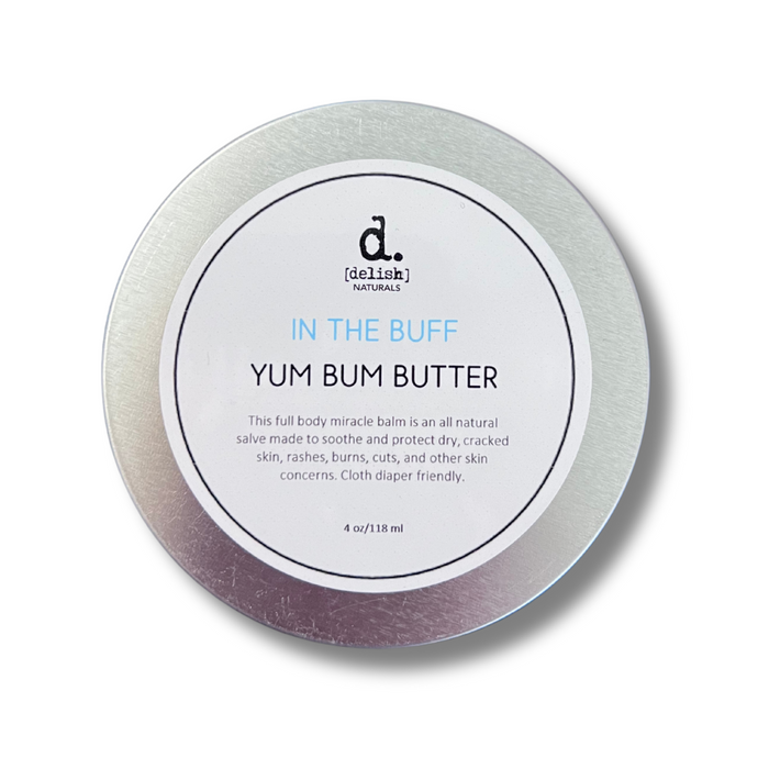 Delish Yum Bum Butter (4oz Full Size Tin)