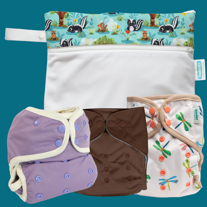 CDK: All-In-Two Cloth Diaper Sample Kit