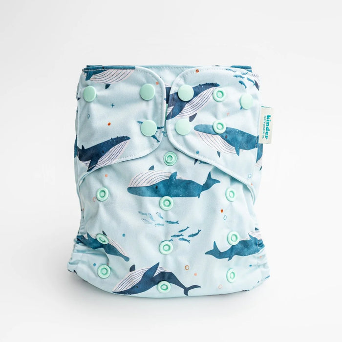 Kinder Pocket Cloth Diaper With Bamboo Insert (7-60lbs)
