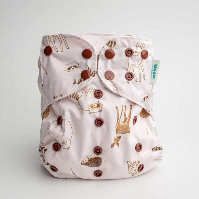 Kinder Pocket Cloth Diaper With Bamboo Insert (7-60lbs)