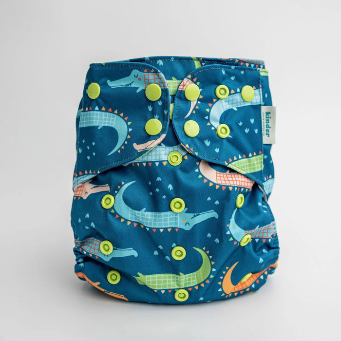 Kinder Pocket Cloth Diaper With Bamboo Insert (7-60lbs)