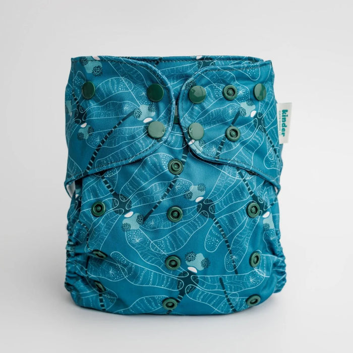 Kinder Pocket Cloth Diaper With Bamboo Insert (7-60lbs)