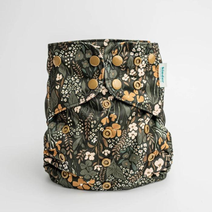 Kinder Pocket Cloth Diaper With Bamboo Insert (7-60lbs)