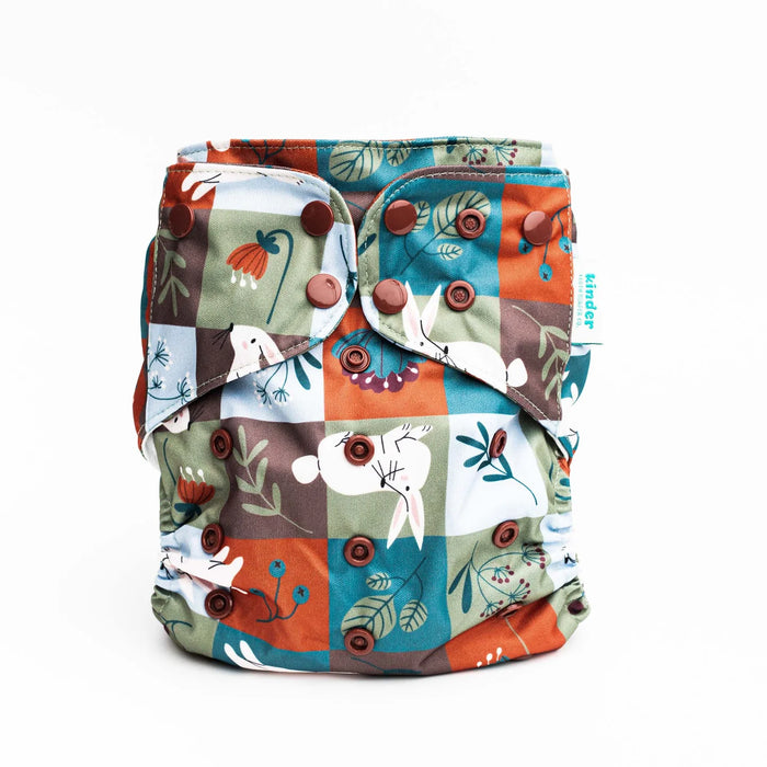 Kinder Pocket Cloth Diaper With Bamboo Insert (7-60lbs)